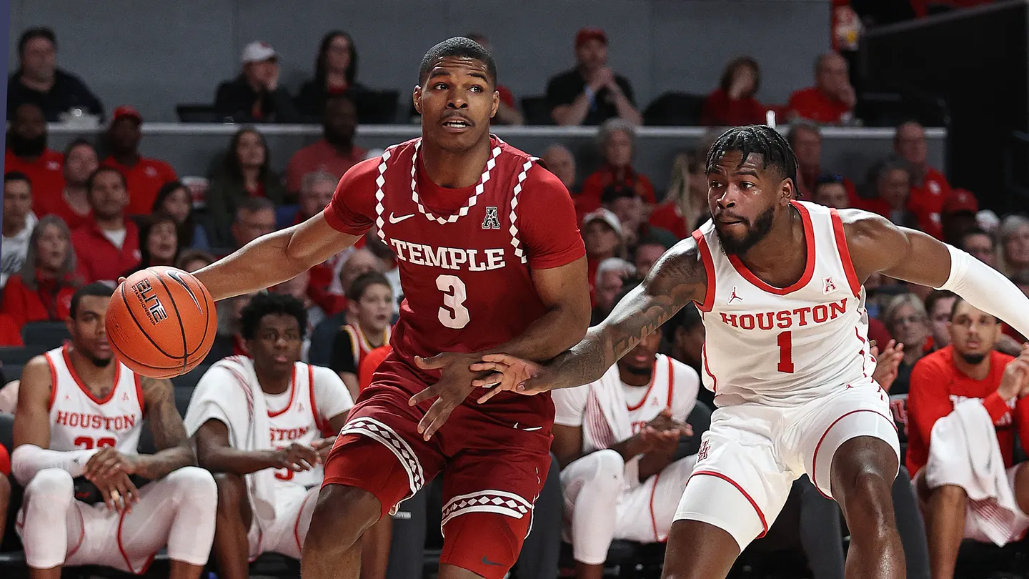 NCAA: Upset De Temple A Houston - Mate Al Aro